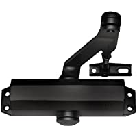 Tesa Assa Abloy DC110-9005 Cierrapuertas Brazo Articulado Para Puertas- Negro- Sin Retención